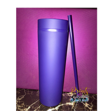 Load image into Gallery viewer, Personalized Matte Color Tumblers